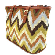 Jungle Chevron 13 Tote Bag - Canvas_Tote_2020