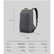 Waterproof backpacks USB charging